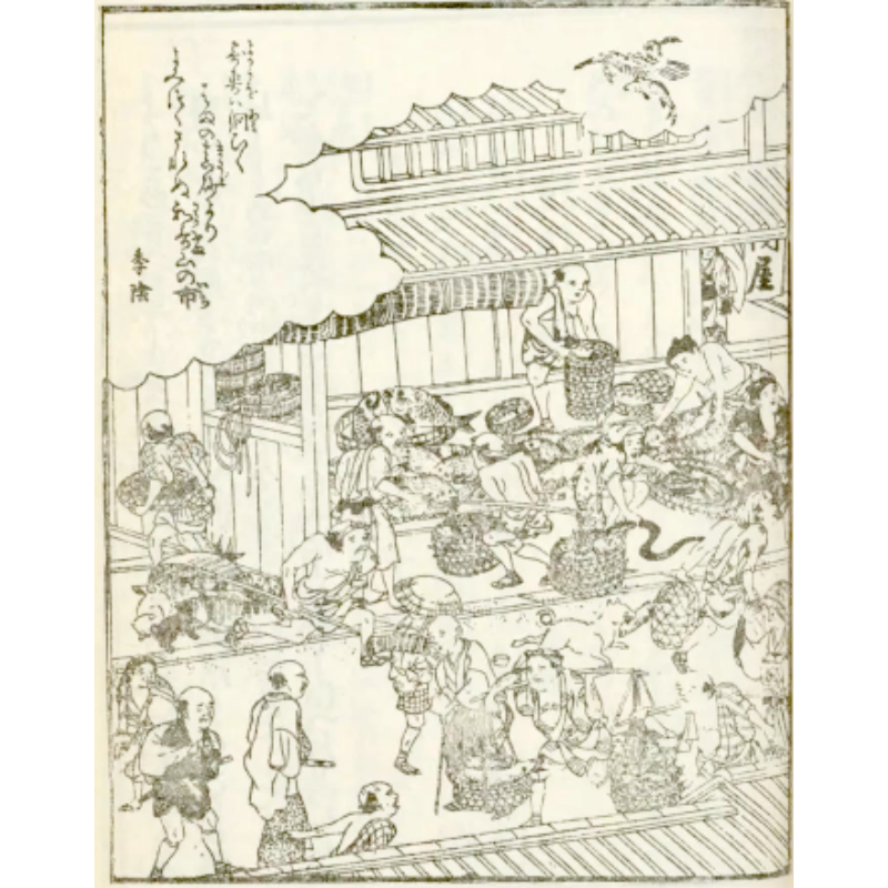図に描かれた「西店（にしだな）